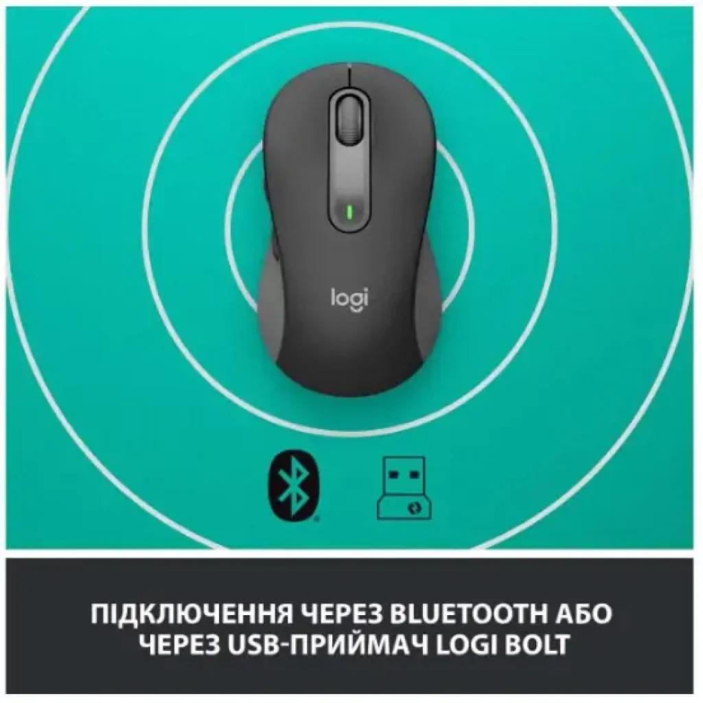 Мышь LOGITECH Signature M650 L Wireless Graphite (910-006236) UA