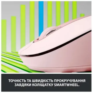 Мышь LOGITECH Signature M650 L Wireless Rose (910-006237) UA