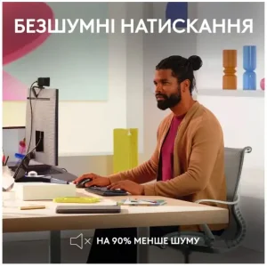 Мышь LOGITECH MX Master 3S For Mac Performance Wireless, Pale Grey (910-006572) UA