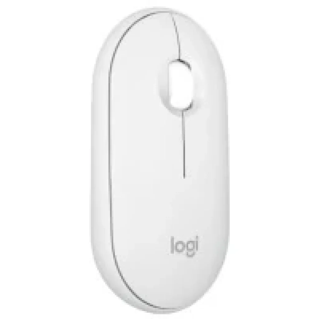 Мышь LOGITECH Pebble Mouse 2 M350s - TONAL WHITE - BT UA