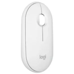 Мышь LOGITECH Pebble Mouse 2 M350s - TONAL WHITE - BT UA