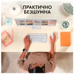 Мышь LOGITECH Lift for Mac Vertical Ergonomic, Off-White/Pale Grey (910-006477) UA