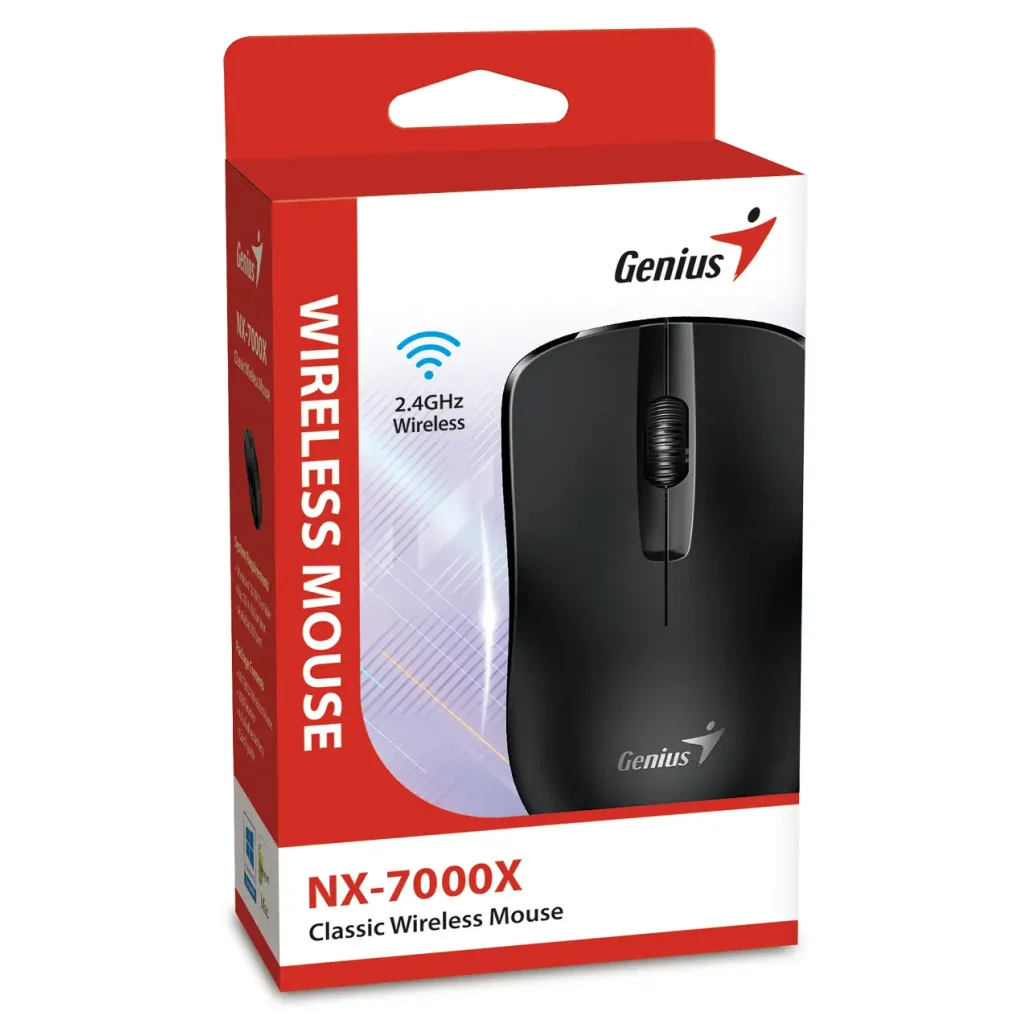 Мышь GENIUS NX-7000X, Black UA