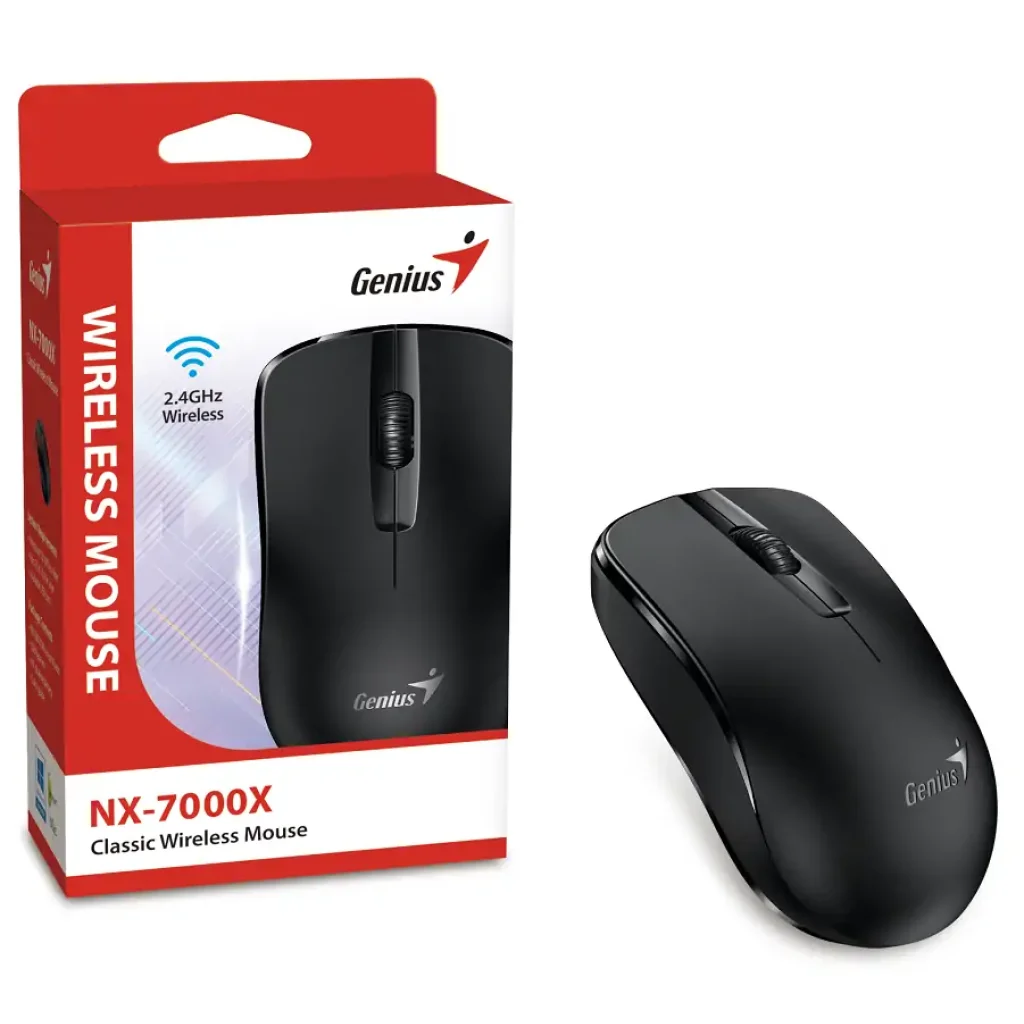 Мышь GENIUS NX-7000X, Black UA