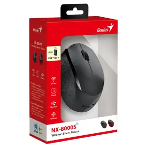 Мышь GENIUS NX-8000S Type-C Receiver, Black UA