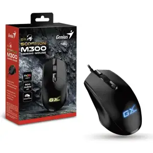 Мышь GENIUS Scorpion M300, Black ,USB UA