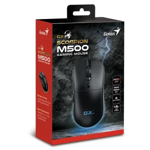 Мышь GENIUS Scorpion M500, Black ,USB UA