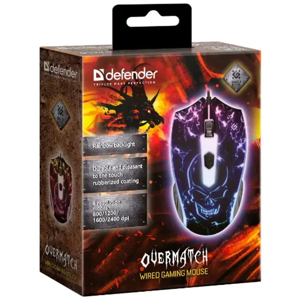 Мышь DEFENDER Overmatch GM-069 (52069) UA