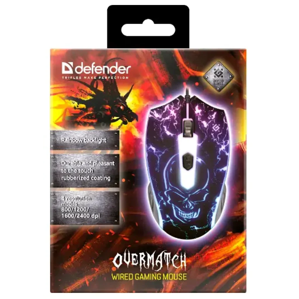 Мышь DEFENDER Overmatch GM-069 (52069) UA