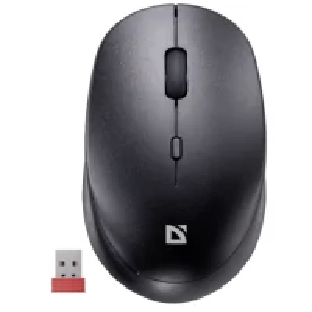Мышь DEFENDER (52027) Auris MB-027,4D,800-1600dpi, silent, black UA