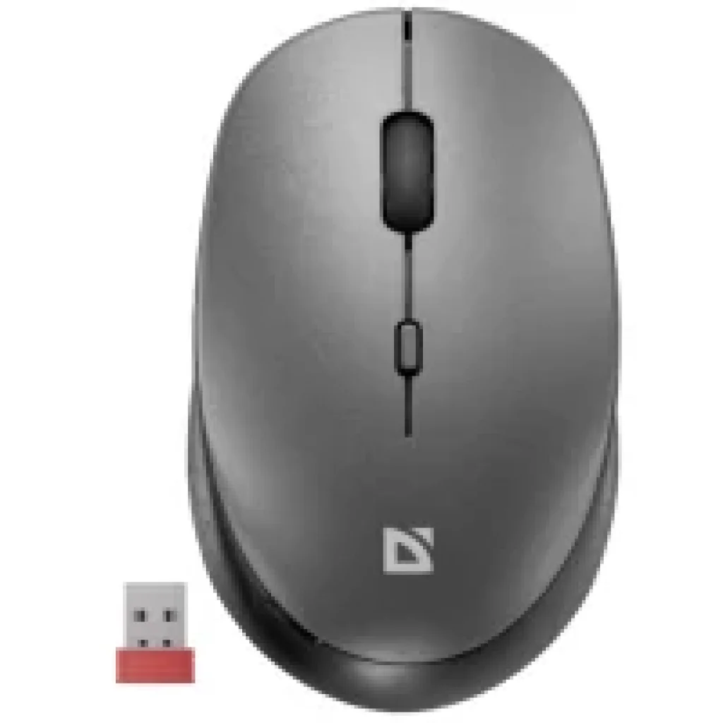 Мышь DEFENDER (52029) Auris MB-027,4D,800-1600dpi, silent, grey UA
