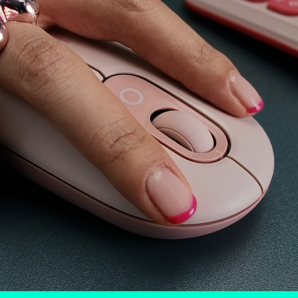 Мышь Logitech POP Mouse Rose, Bluetooth (910-007413) UA
