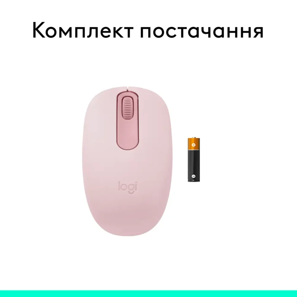Миша LOGITECH M196 Bluetooth - ROSE (L910-007461) UA