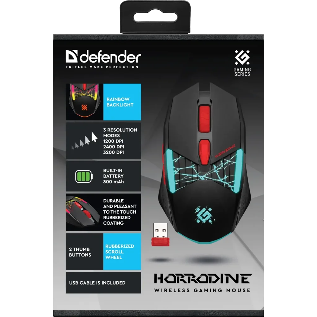 Мышь Defender Horrodine GM-237 (52237) UA