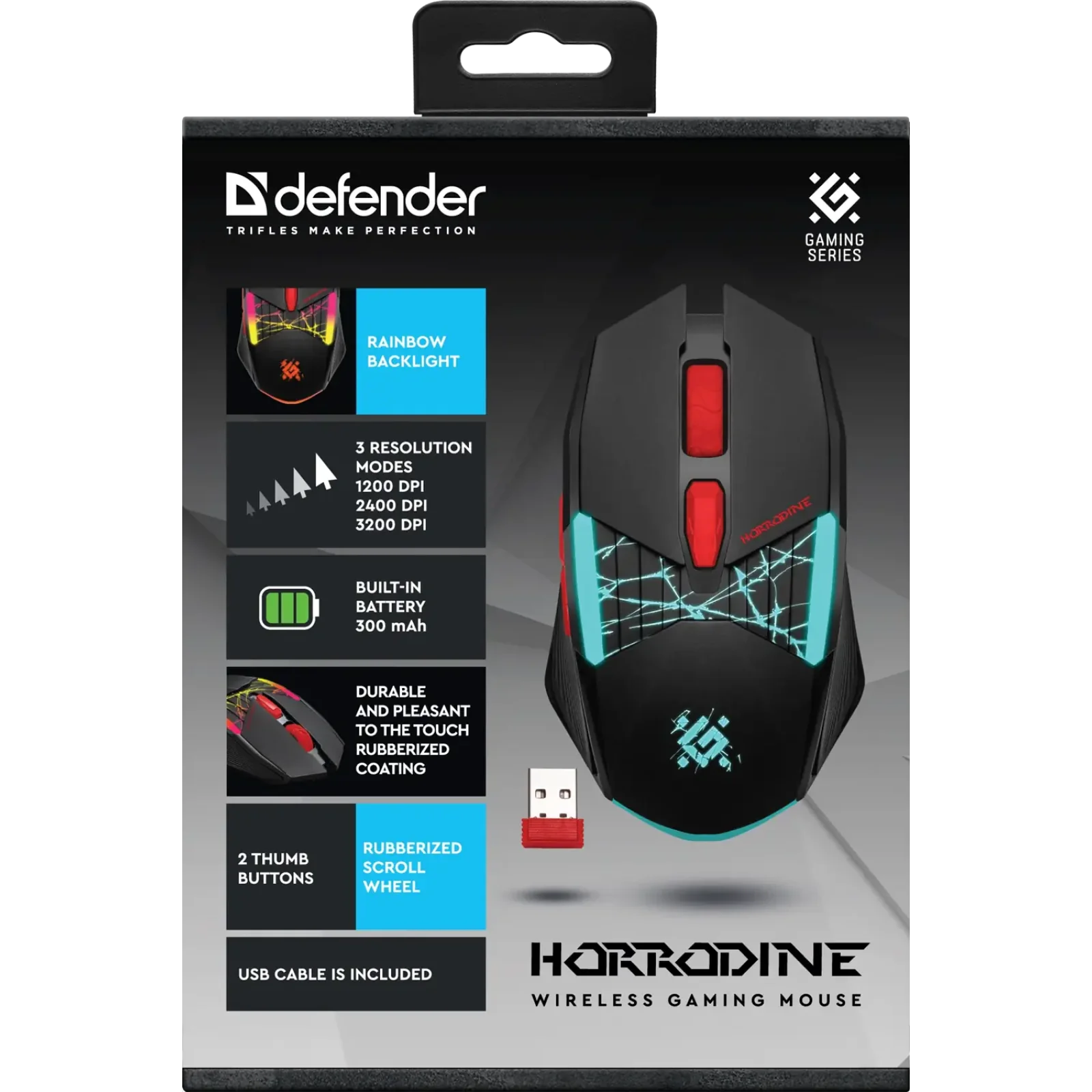 Мышь Defender Horrodine GM-237 (52237) UA