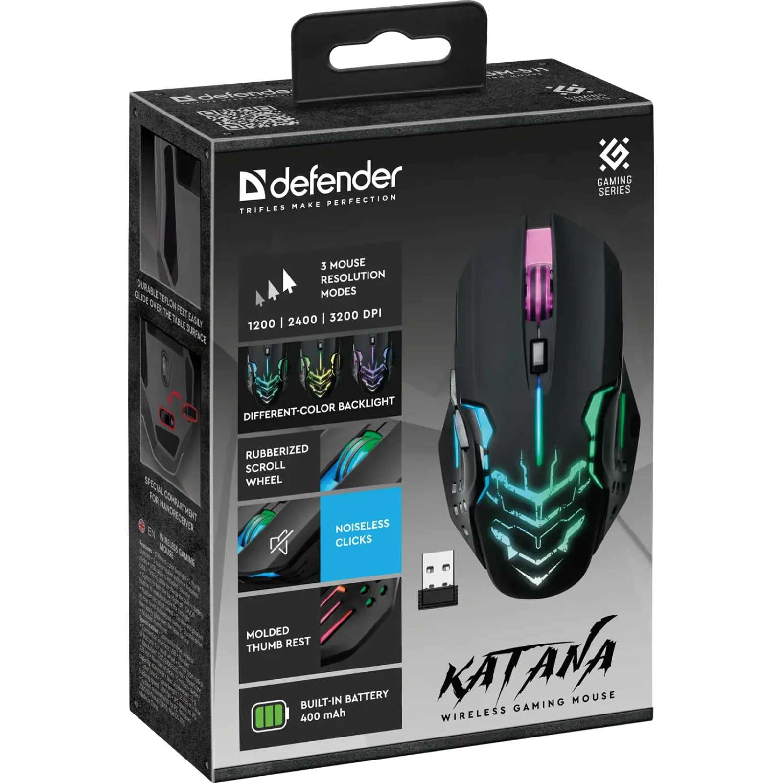 Миша Defender Katana GM-511 Black (52511) UA