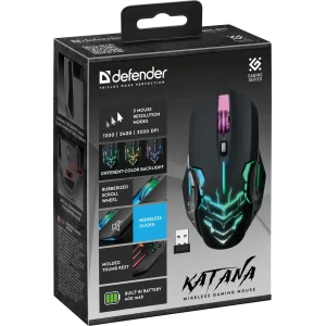 Мышь Defender Katana GM-511 Black (52511) UA
