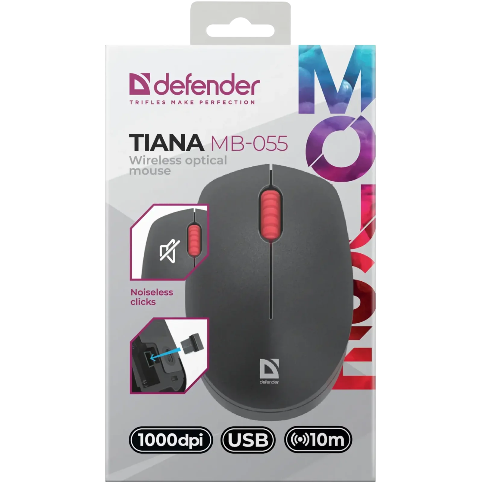 Мышь Defender Tiana MB-055 Black (52055) UA