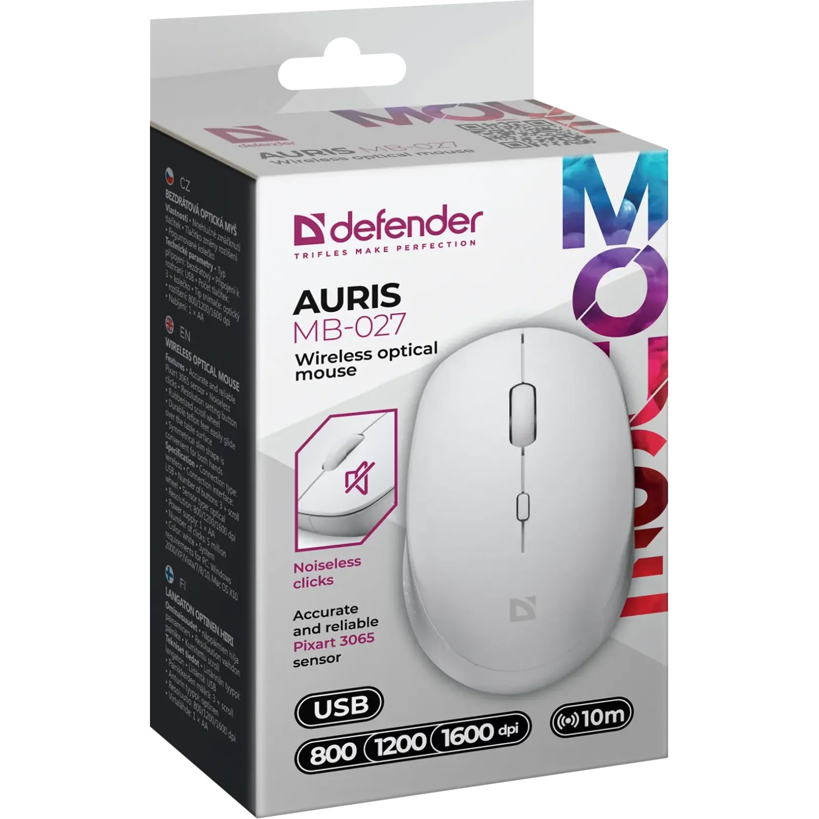 Мышь Defender Auris MB-027 (52028) UA