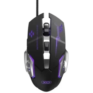 Миша XO M10 Gaming Mechanical 6-Button Light Emitting Black+Silver UA