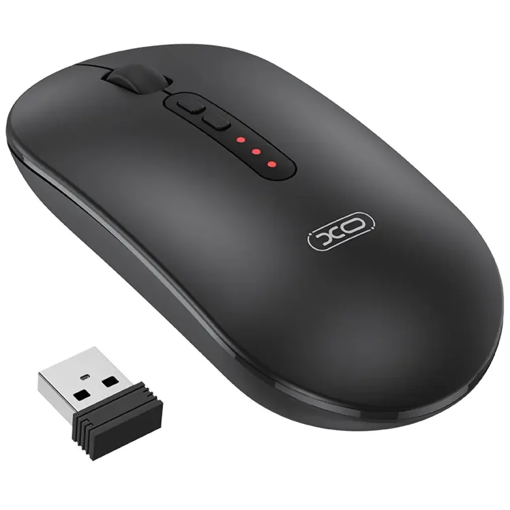 Мышь XO M13 Tri-mode Bluetooth Wireless Silent Black UA