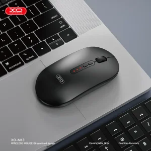 Мышь XO M13 Tri-mode Bluetooth Wireless Silent Black UA