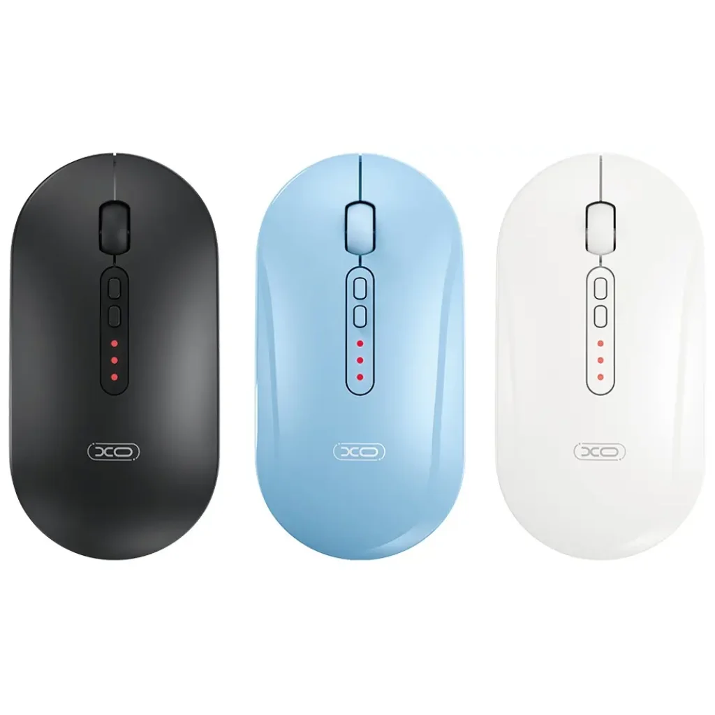 Мышь XO M13 Tri-mode Bluetooth Wireless Silent Blue UA