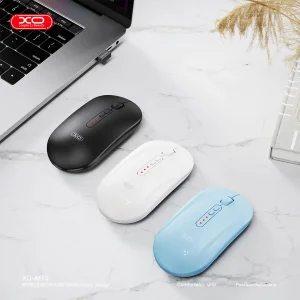 Мышь XO M13 Tri-mode Bluetooth Wireless Silent Blue UA