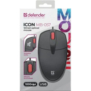 Мышь Defender Icon MB-057 Black (52057) UA