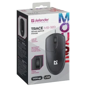 Миша Defender Trace MB-989 Black (52989) UA