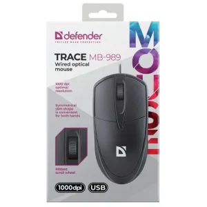 Миша Defender Trace MB-989 Black (52989) UA