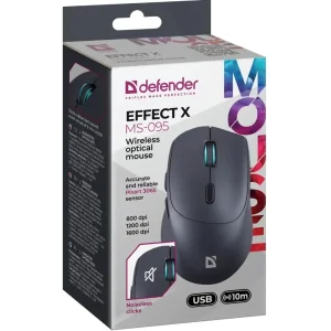 Мышь Defender Effect X MS-095 black (52095) UA