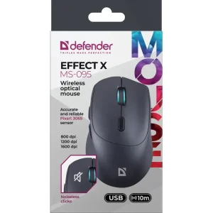 Мышь Defender Effect X MS-095 black (52095) UA