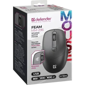 Мышь Defender Feam MM-296 Black (52296) UA