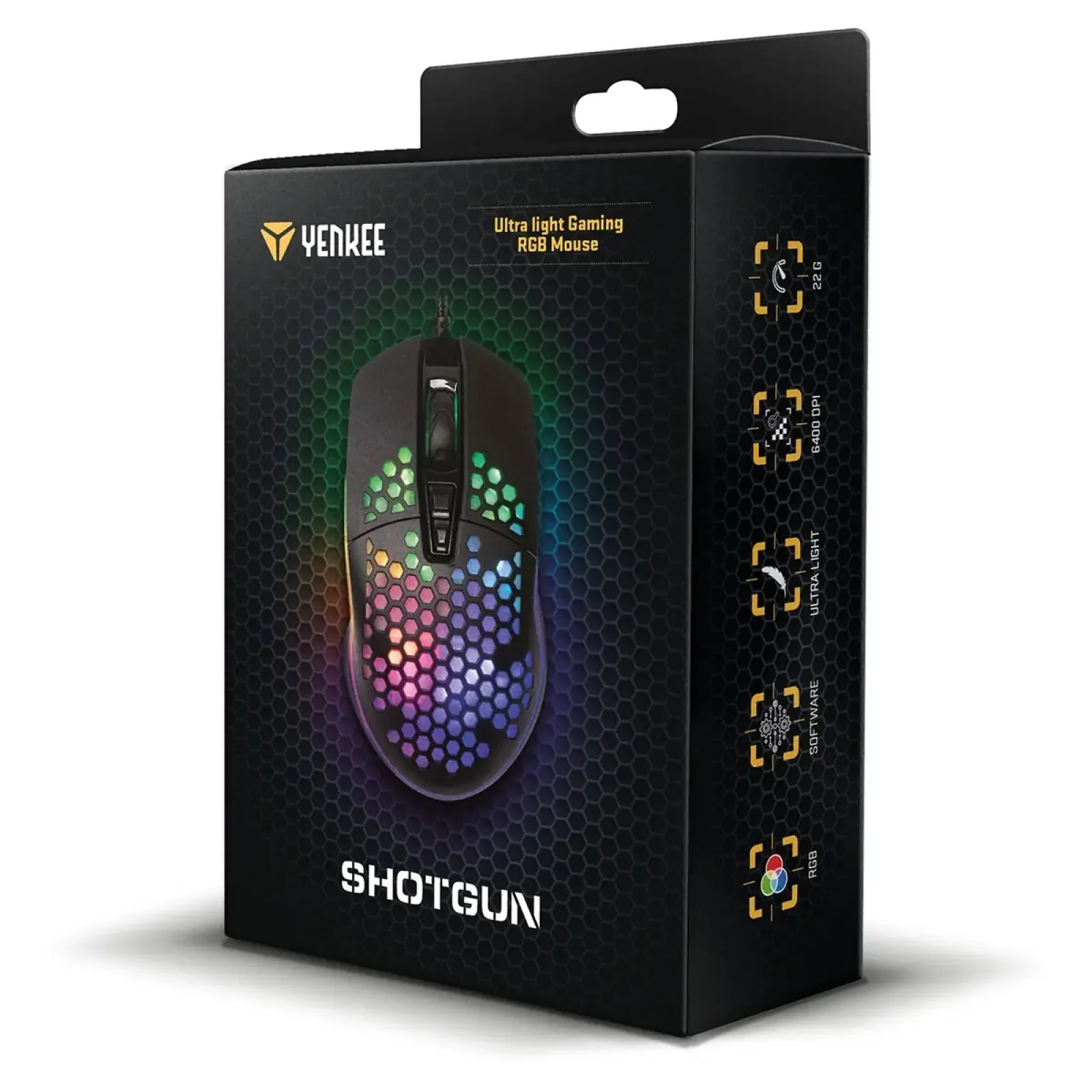 Миша комп'ютерна Yenkee YMS 3030BK SHOTGUN Gaming mouse USB UA
