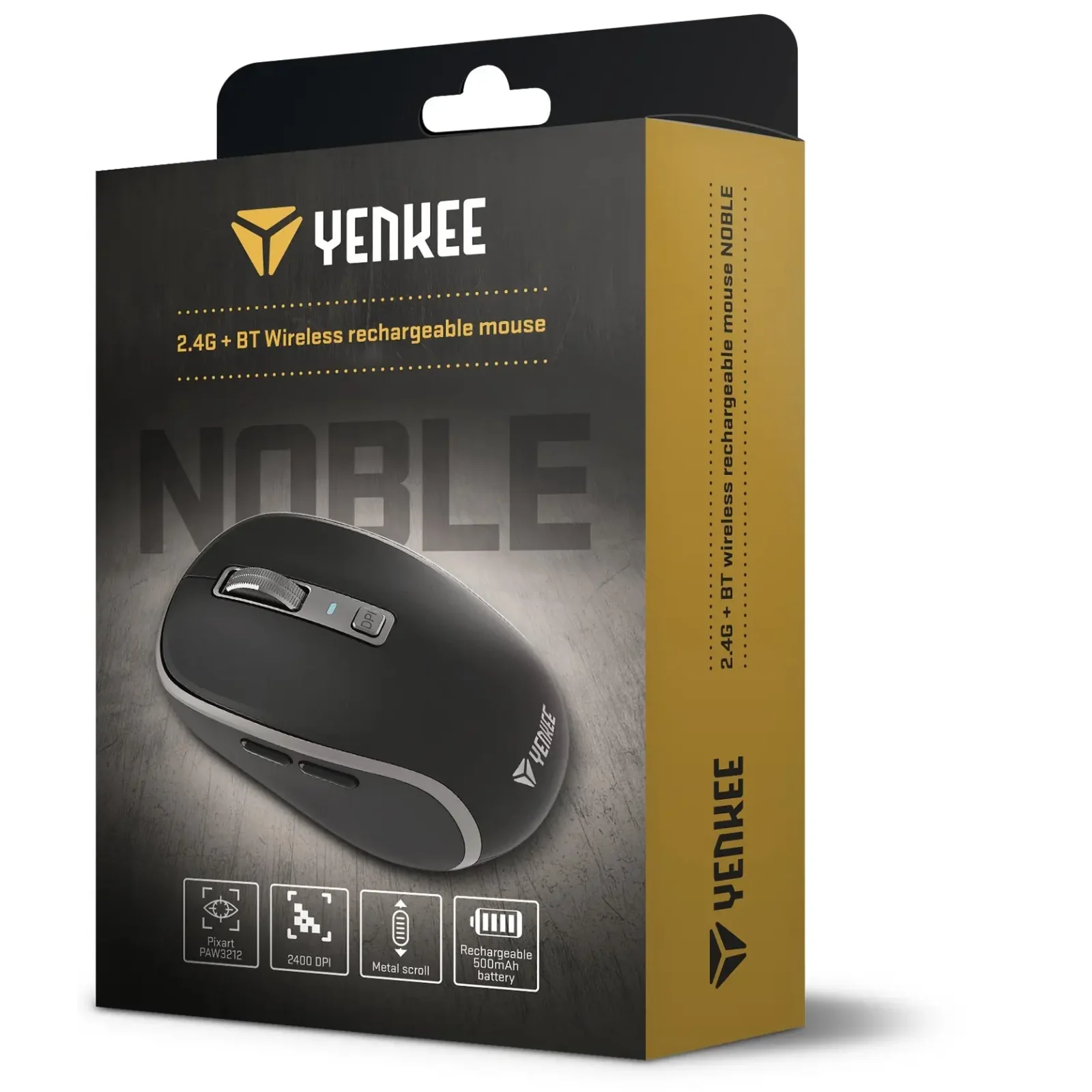 Миша комп'ютерна Yenkee YMS 2085BK Dual mode WL mouse NOBLE UA