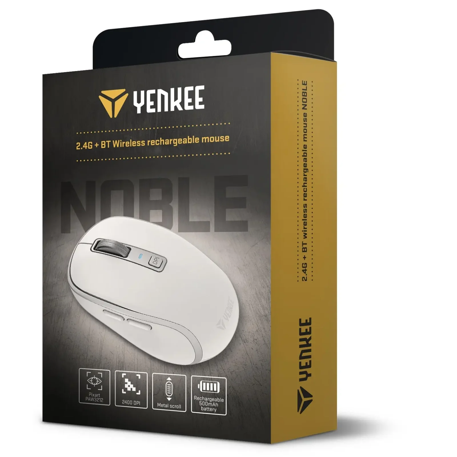 Мышь компьютерная Yenkee YMS 2085WE Dual mode WL mouse NOBLE UA