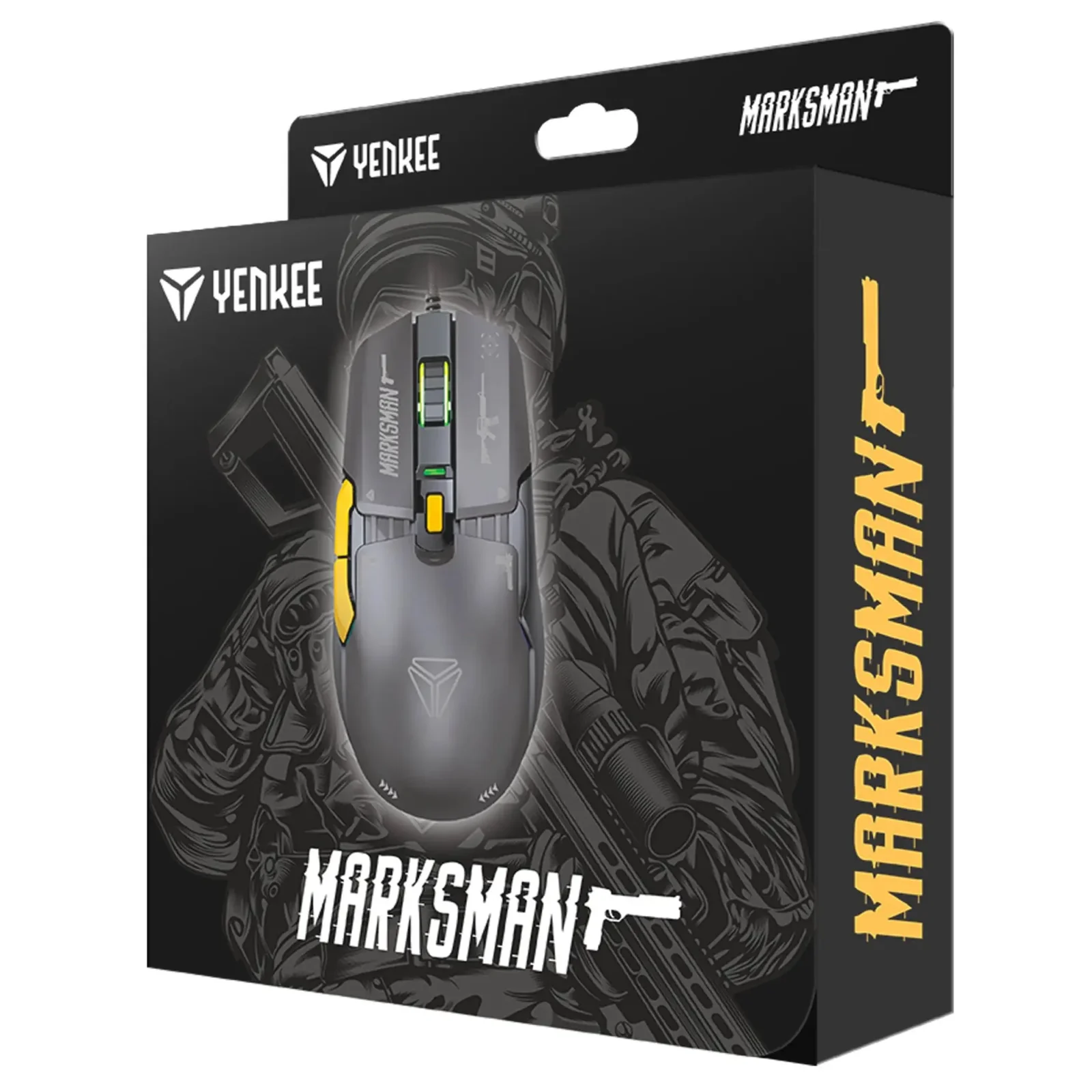 Мышь компьютерная Yenkee YMS 3600BK MARKSMAN Gaming Mouse UA