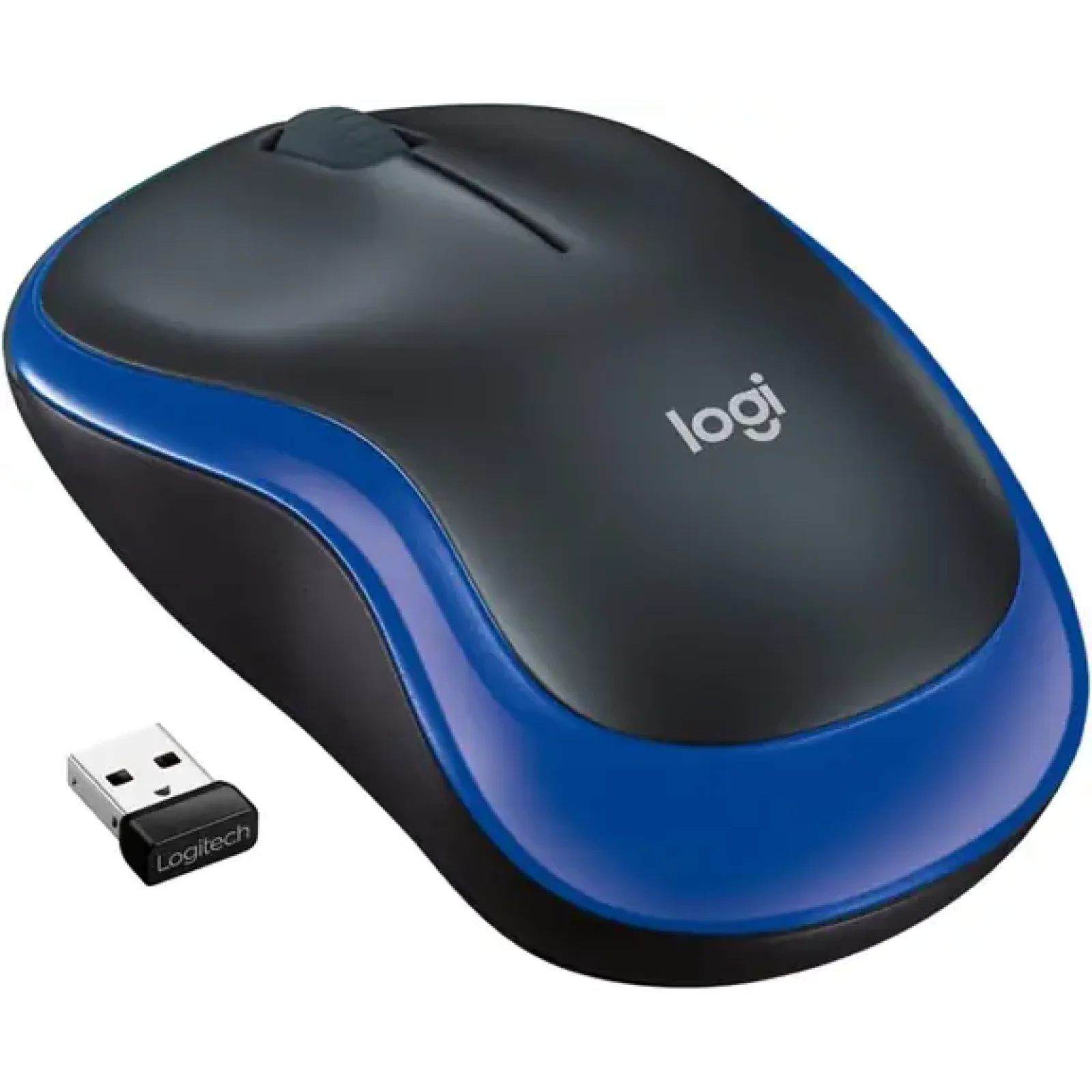 Миша Logitech Wireless Mouse M185 BLUE - EWR2 (910-002236) UA