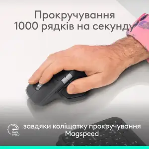 Миша бездротова Logitech MX Master 4 for Business Graphite (910-007617) UA