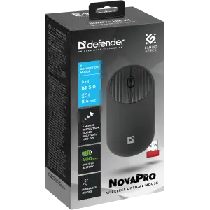 Миша Defender NovaPro MM-316 Black (52316) UA