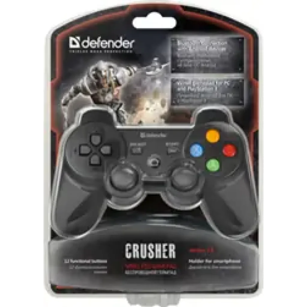 Игр.манипулятор DEFENDER (64290) Crusher USB,Bluetooth,Android,Li-Ion UA