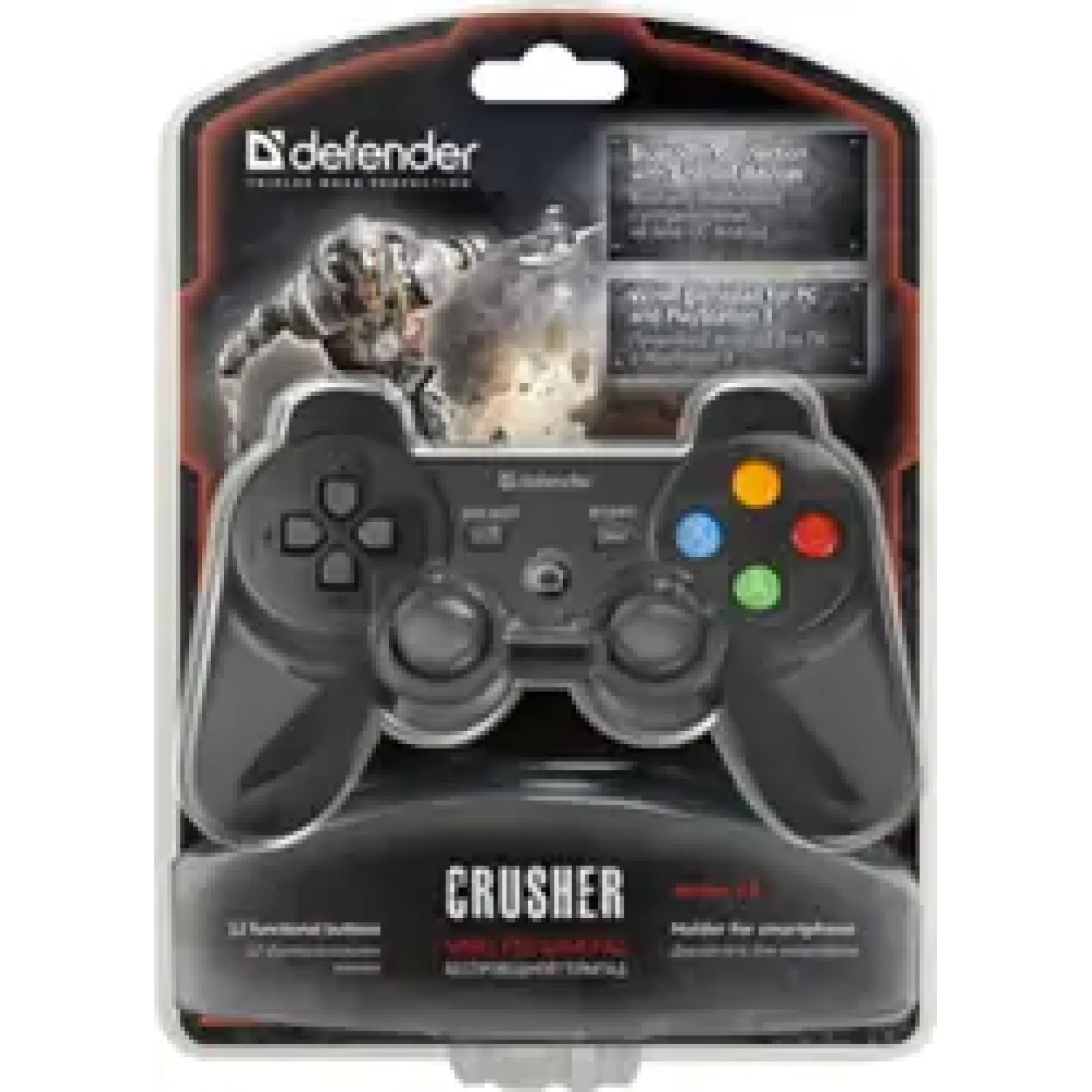 Игр.манипулятор DEFENDER (64290) Crusher USB,Bluetooth,Android,Li-Ion UA