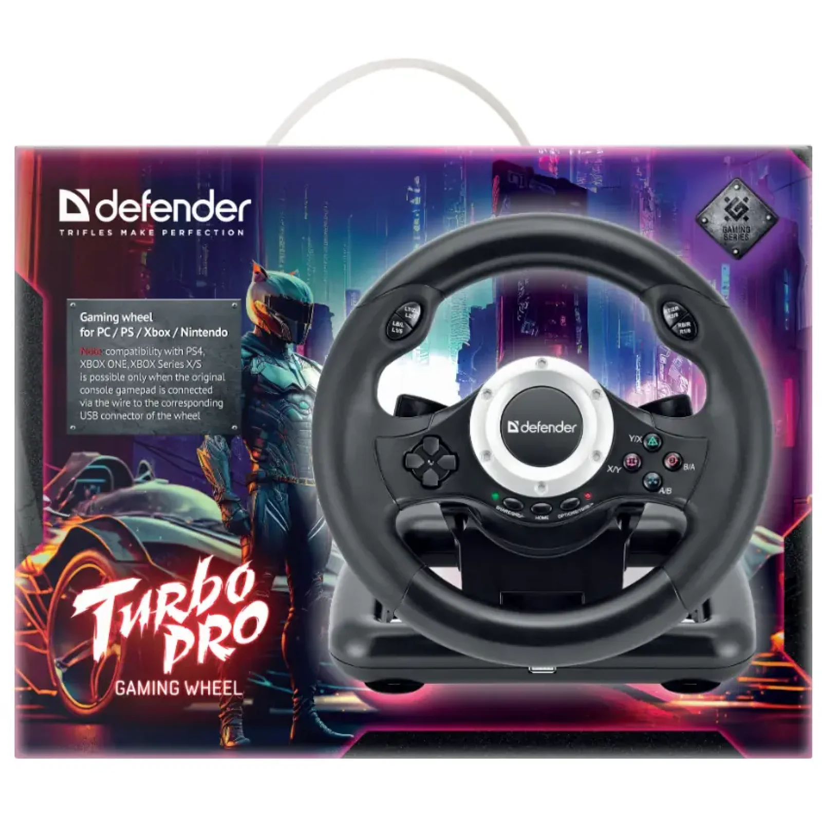 Руль Defender Turbo Pro (64291) UA