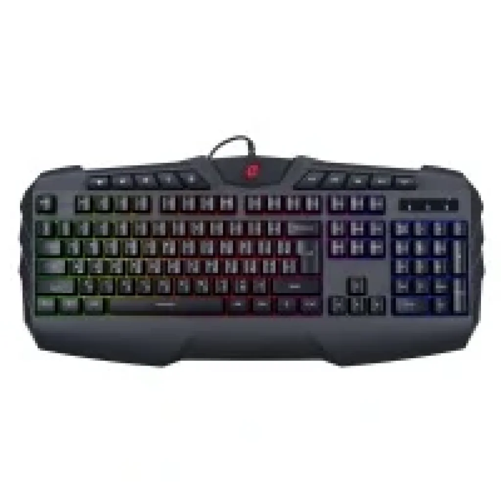 Клавіатура ERGO KB-810 Keyboard ENG/RUS/UKR Чорний UA