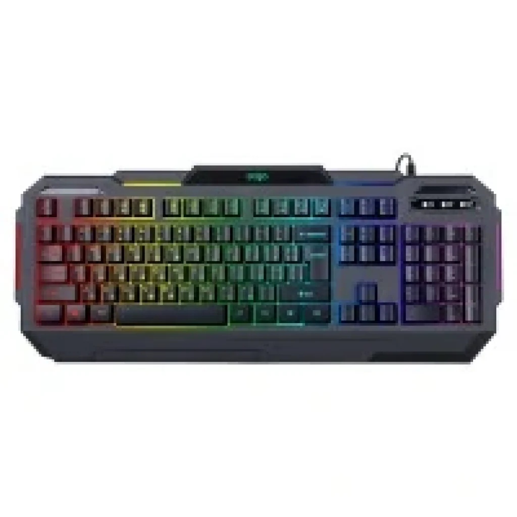 Клавиатура ERGO KB-680 Keyboard ENG/RUS/UKR Черный UA
