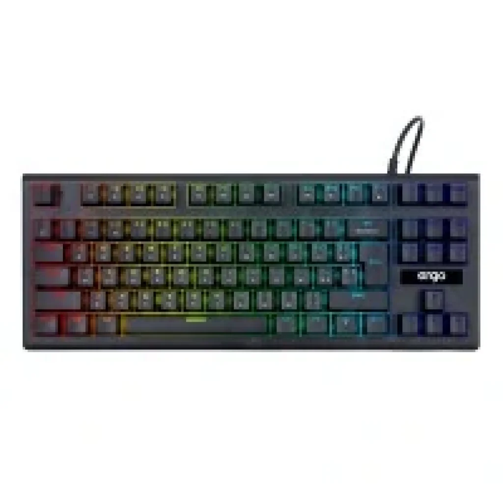 Клавіатура ERGO KB-910 ENG/RUS/UKR Чорний UA