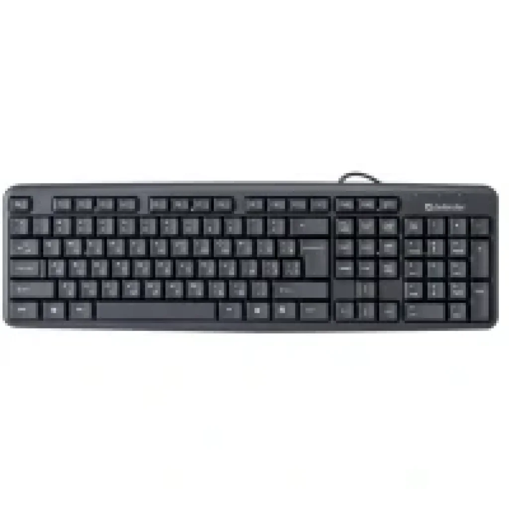 Клавіатура DEFENDER Element HB-520 USB UKR чорна UA
