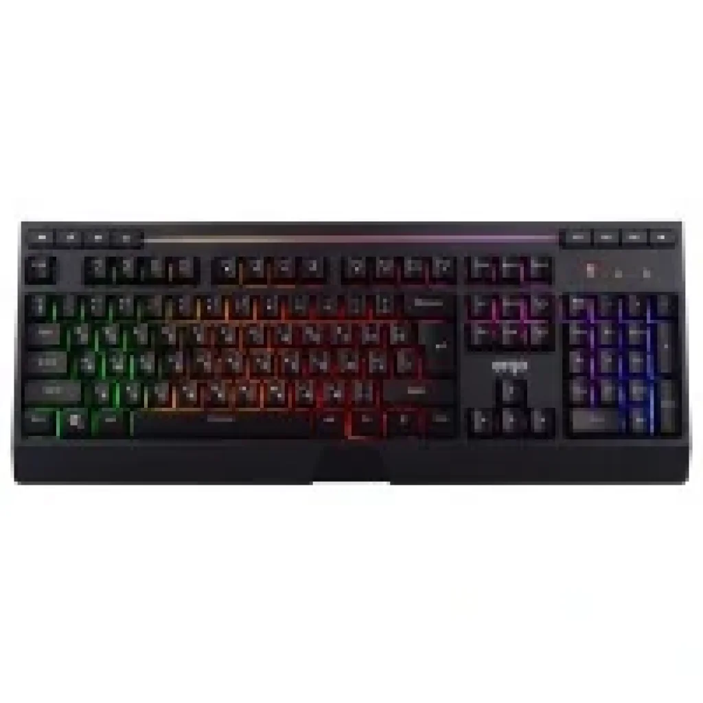 Клавиатура ERGO KB-612 Keyboard ENG/RUS/UKR Черный UA