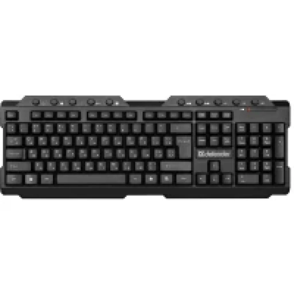 Клавиатура DEFENDER (45189) Element HB-195 USB UKR черный, беспроводная UA
